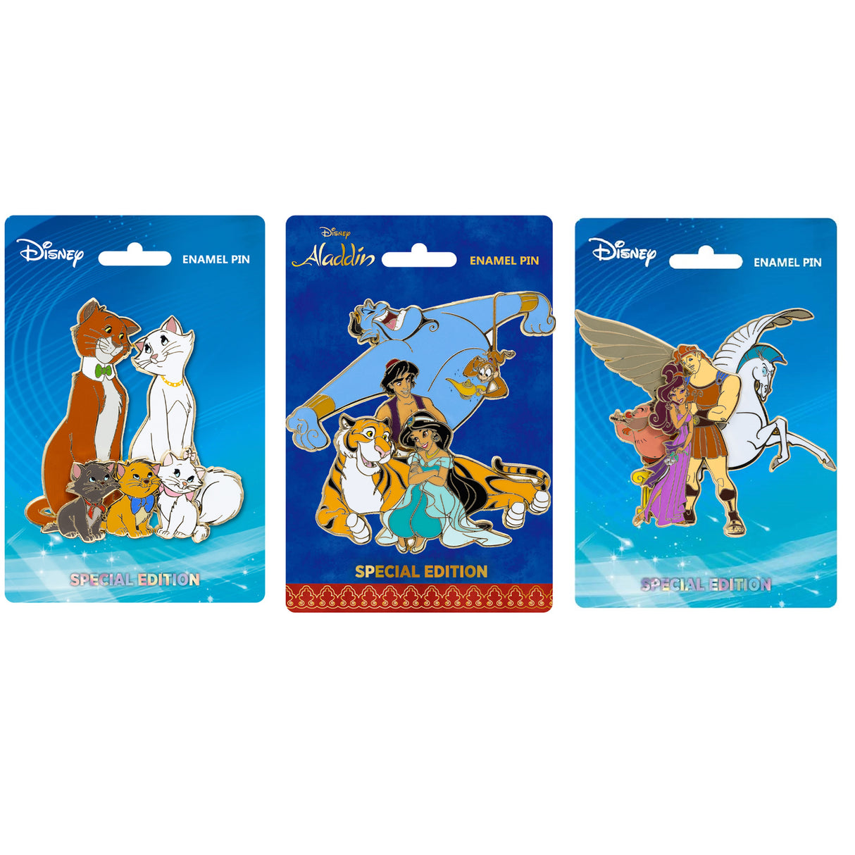 Disney Cluster Series - Wave 1 - 3" Collectible Pin on Pin Special Edition 300 - NEW RELEASE