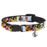 Breakaway Cat Collar with Bell - The Proud Family 6-Character Block Poses