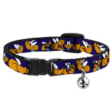 Breakaway Cat Collar with Bell - Road Runner Expressions Royal