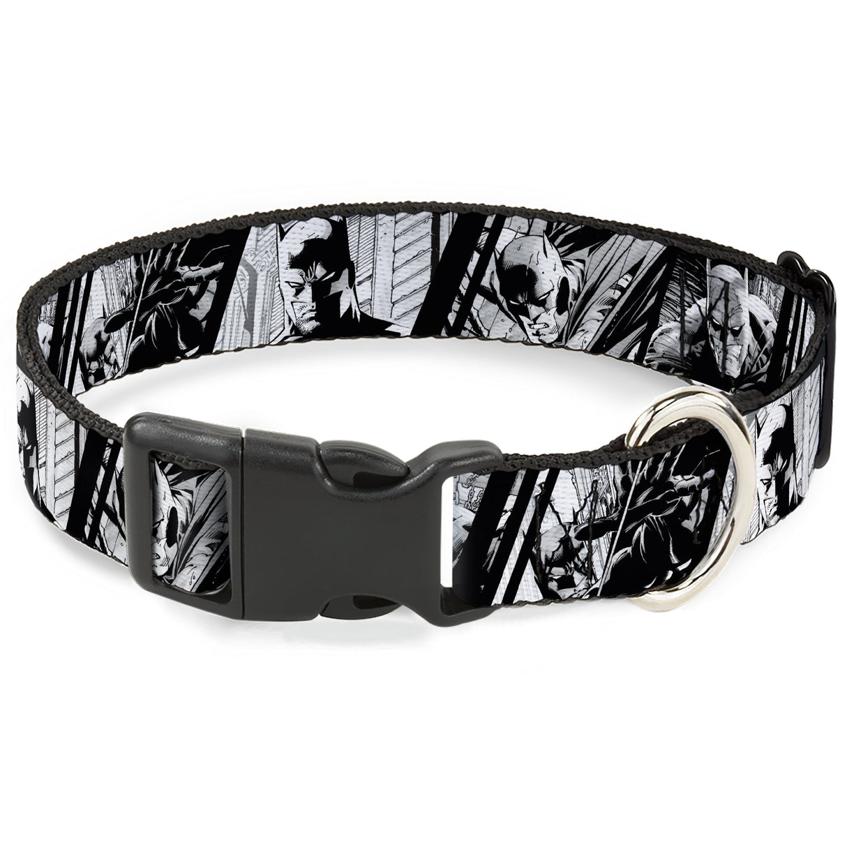 Plastic Clip Collar - Batman Hush Pose Sketches Black/White