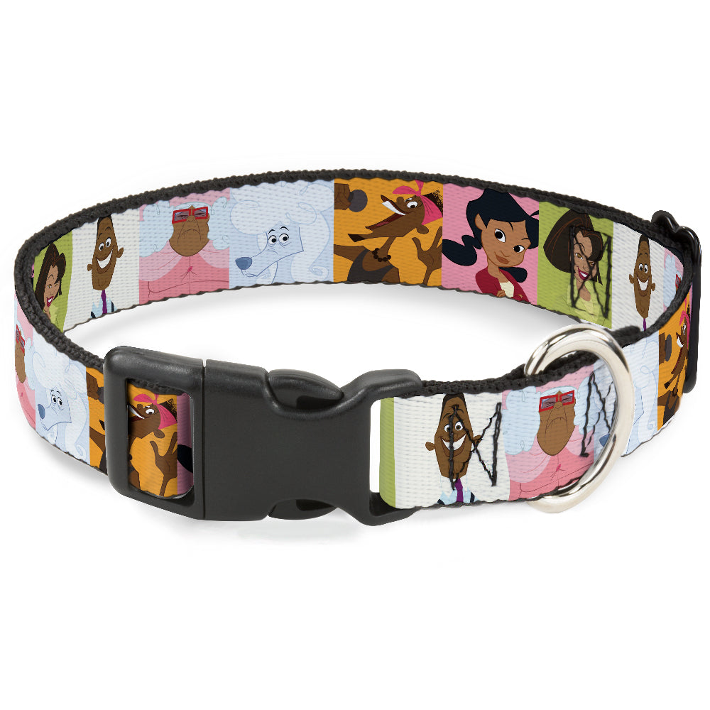 Plastic Clip Collar - The Proud Family 6-Character Block Poses