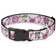 Plastic Clip Collar - The Fairly OddParents Cosmo and Wanda Wish Poses Pink