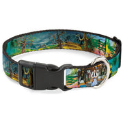 Plastic Clip Collar - The Wizard of Oz Yellow Brick Road Scenes