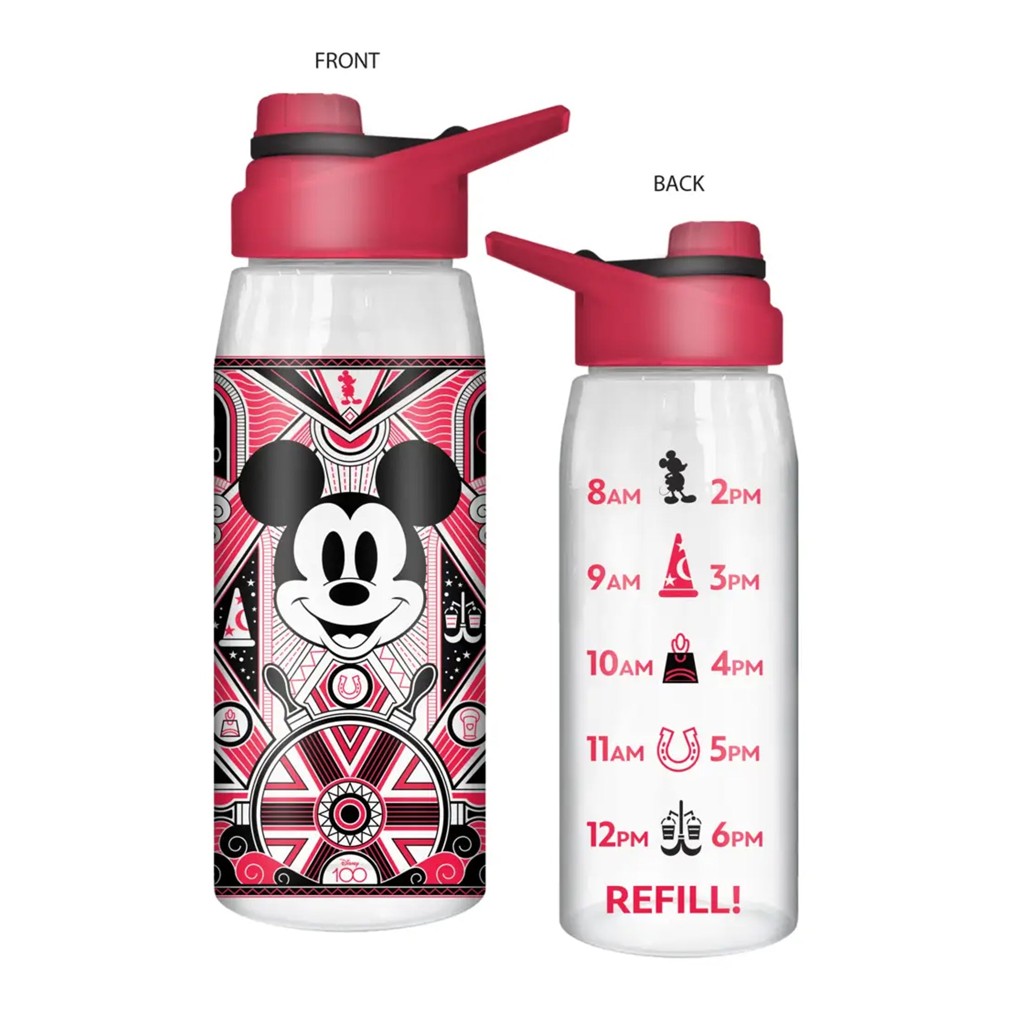 Disney 100 Mickey Mouse 28oz Water Bottle