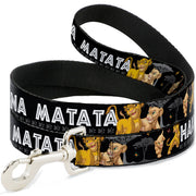 Dog Leash - Lion King Simba & Nala HAKUNA MATATA