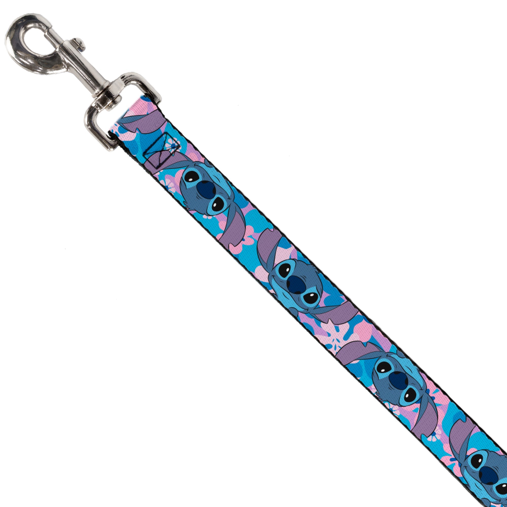 Dog Leash - Lilo & Stitch Stitch Flip Expressions Close-Up Blues/Pinks