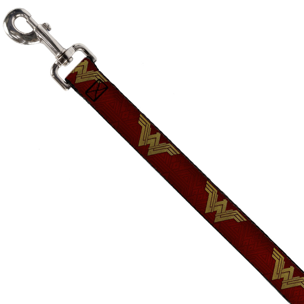 Dog Leash - Wonder Woman 2017 Icon Reds/Golds