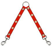 Dog Leash Splitter - Flash Logo Red/White/Yellow