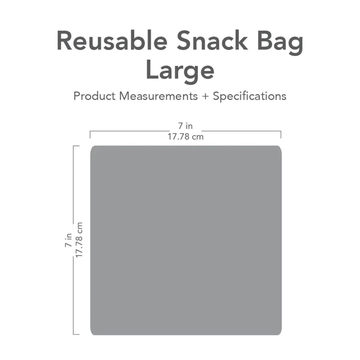 Reusable Snack Bag, Large: Mickey Mouse