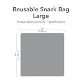 Reusable Snack Bag, Large: Minnie Mouse