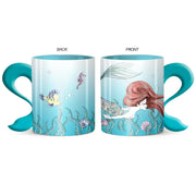 Disney The Little Mermaid 20oz Pearlescent Ceramic Sculpted Mug