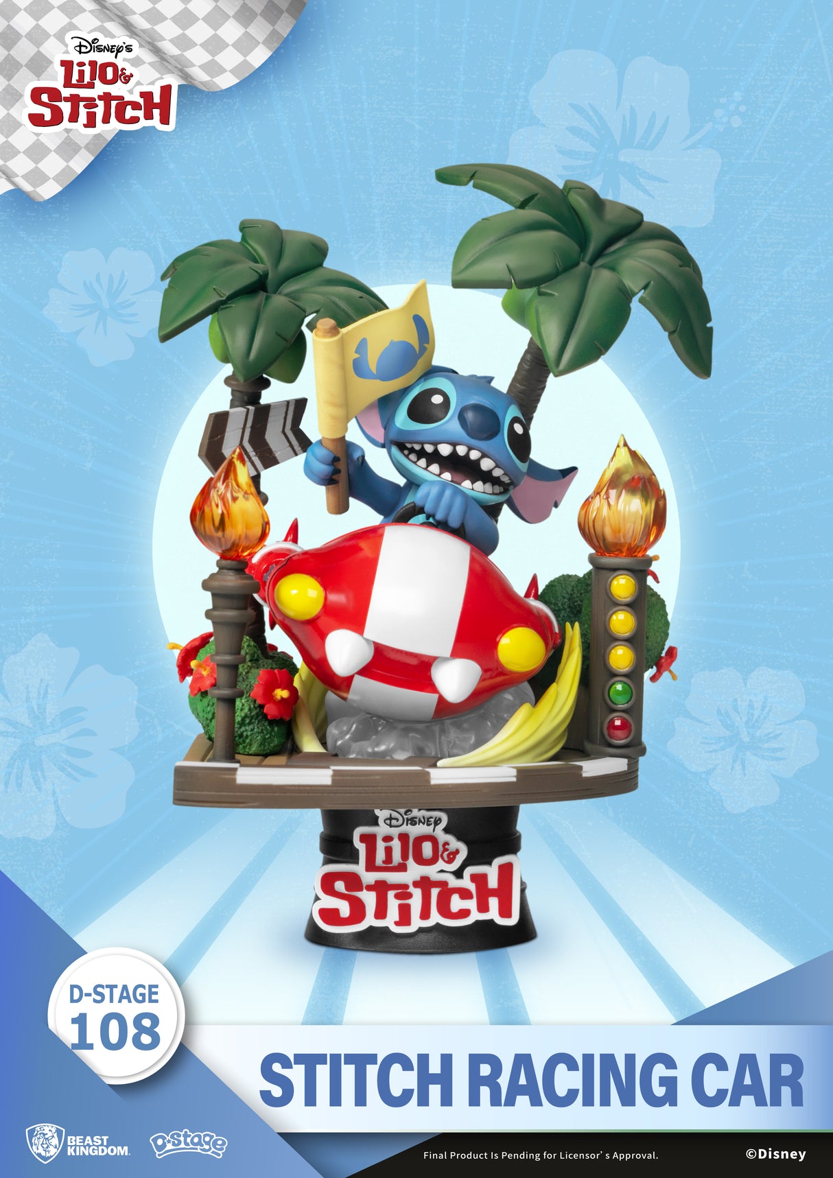 Disney Lilo and Stitch D*Stage 108 Collectible Statue