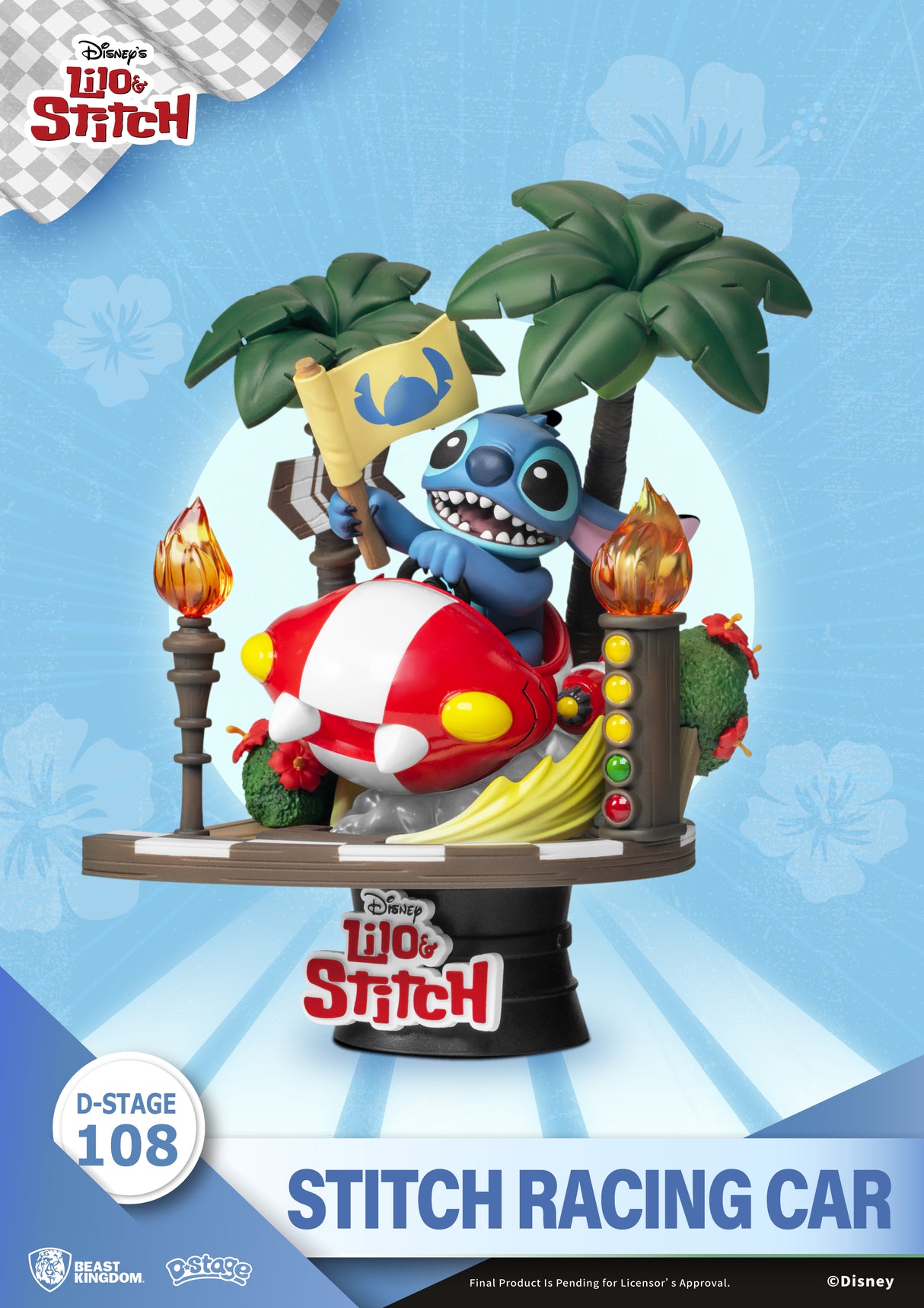 Disney Lilo and Stitch D*Stage 108 Collectible Statue