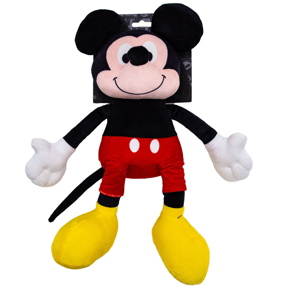 Dog Toy Squeaker Plush - Mickey Mouse Full Body Sitting Pose