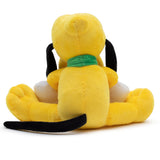 Dog Toy Squeaker Plush - Disney Pluto with Bone Sitting Pose