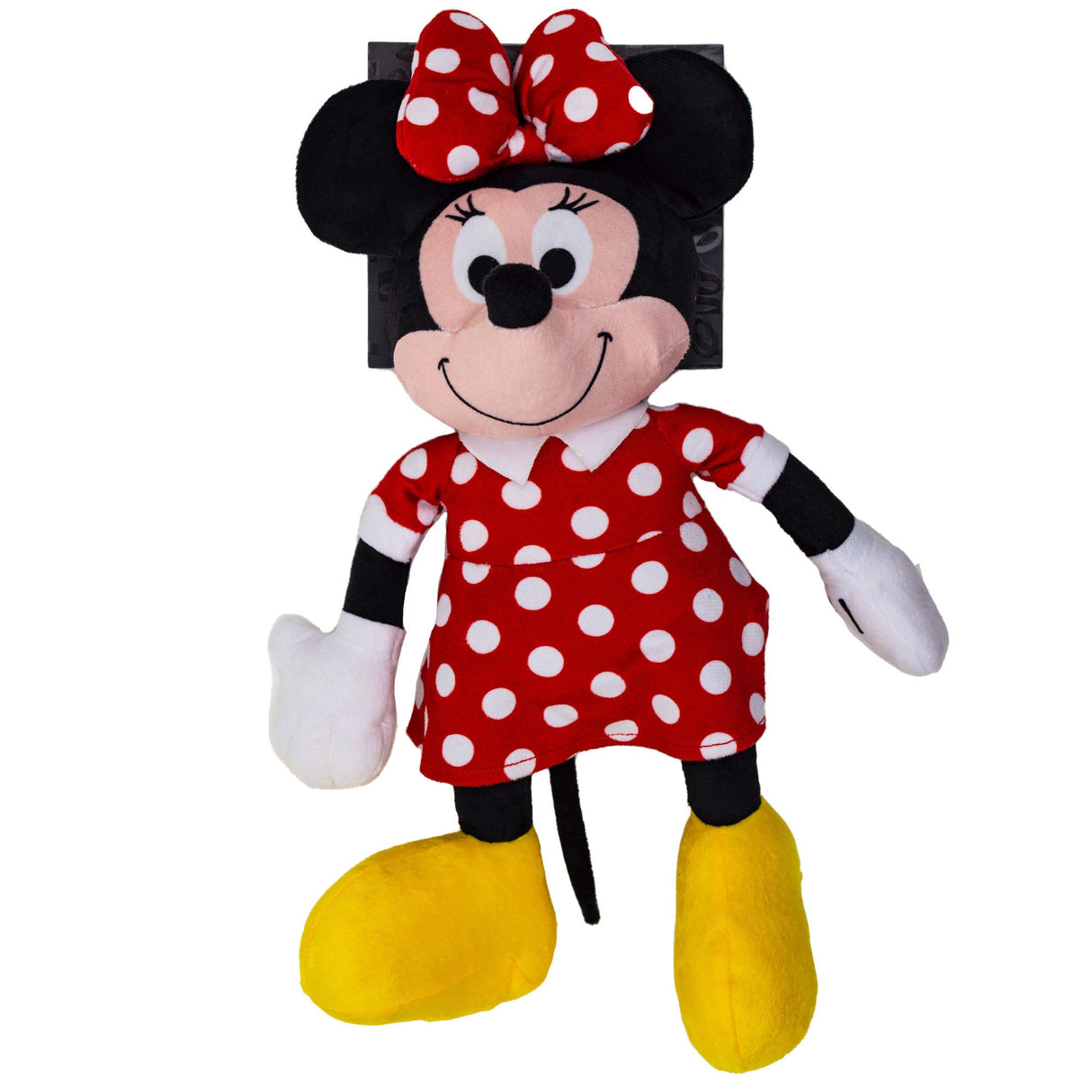 Dog Toy Squeaker Plush - Disney Minnie Mouse Smiling Sitting Pose