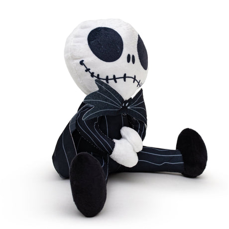 Dog Toy Squeaker Plush - The Nightmare Before Christmas Jack Sitting Pose