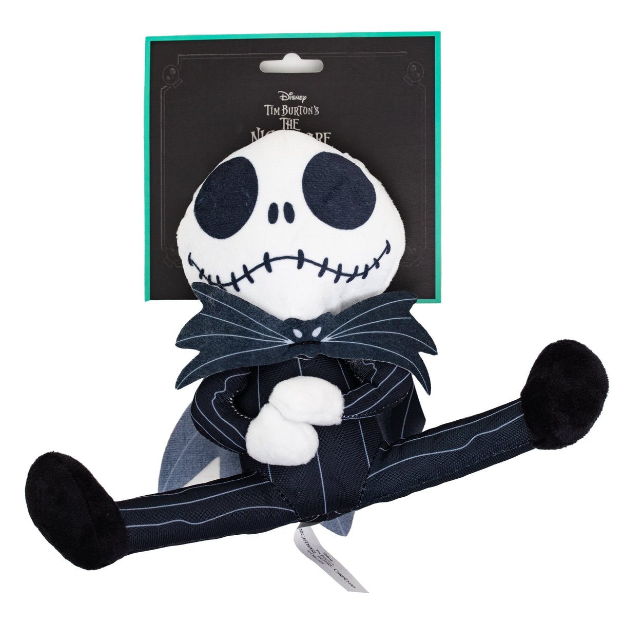 Dog Toy Squeaker Plush - The Nightmare Before Christmas Jack Sitting Pose