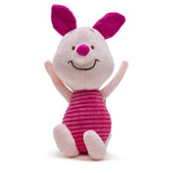 Dog Toy Squeaker Plush - Winnie the Pooh Piglet Arms Up Sitting Pose