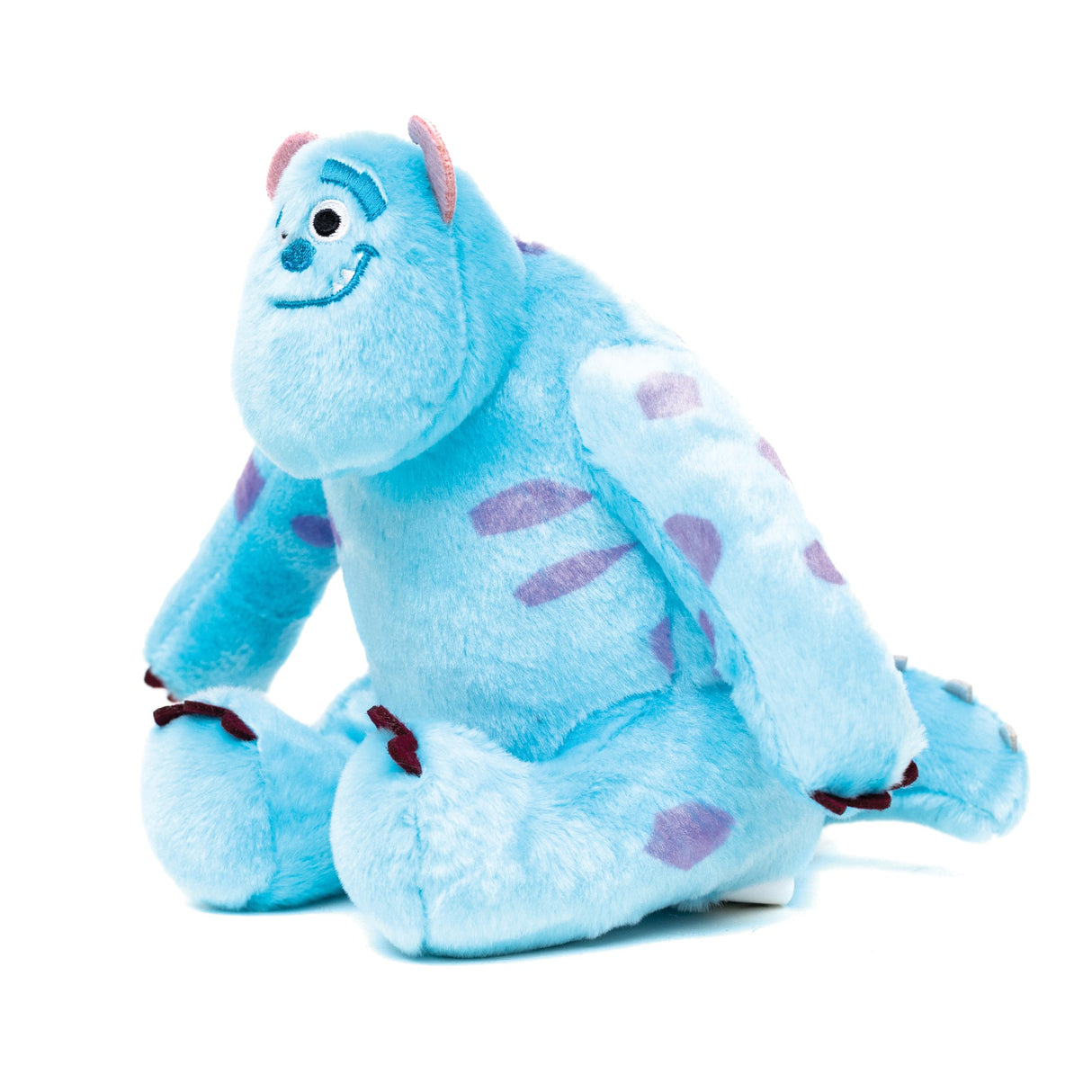 Dog Toy Squeaker Plush - Monsters, Inc. Furry Sulley Full Body Sitting Pose