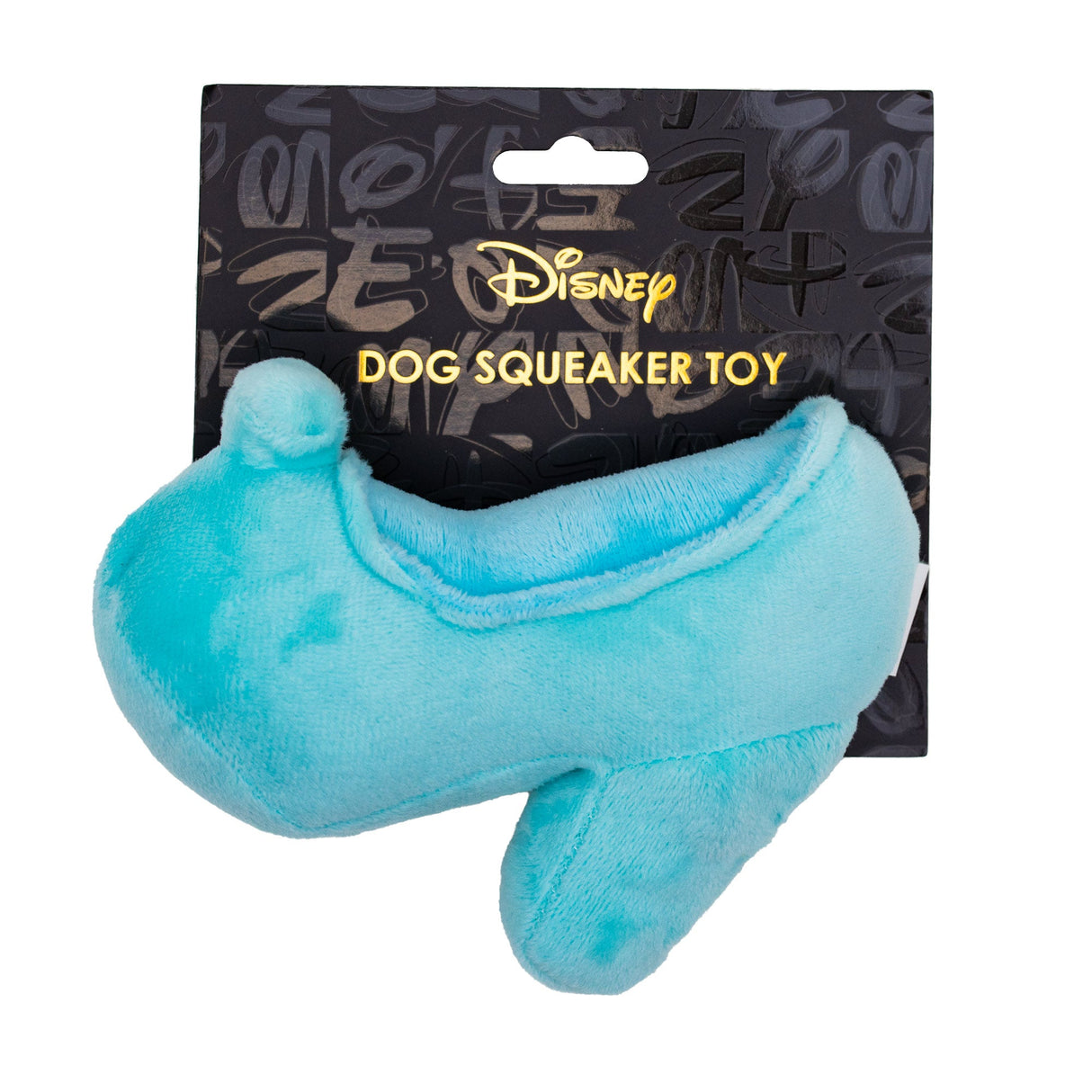 Dog Toy Squeaker Plush - Cinderella Slipper Replica Light Blue