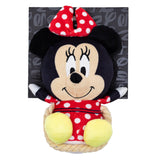 Dog Toy Squeaker Plush with Rope - Disney Minnie Mouse Chibi Sitting Pose