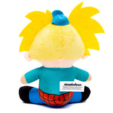 Dog Toy Squeaker Plush - Hey Arnold! Arnold Full Body Sitting Pose