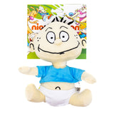 Dog Toy Squeaker Plush - Rugrats Tommy Pickles Full Body Sitting Pose