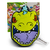 Dog Toy Squeaker Plush - Rugrats Reptar Roar Face