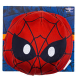 Dog Toy Ballistic Squeaker - Spider-Man Face Red