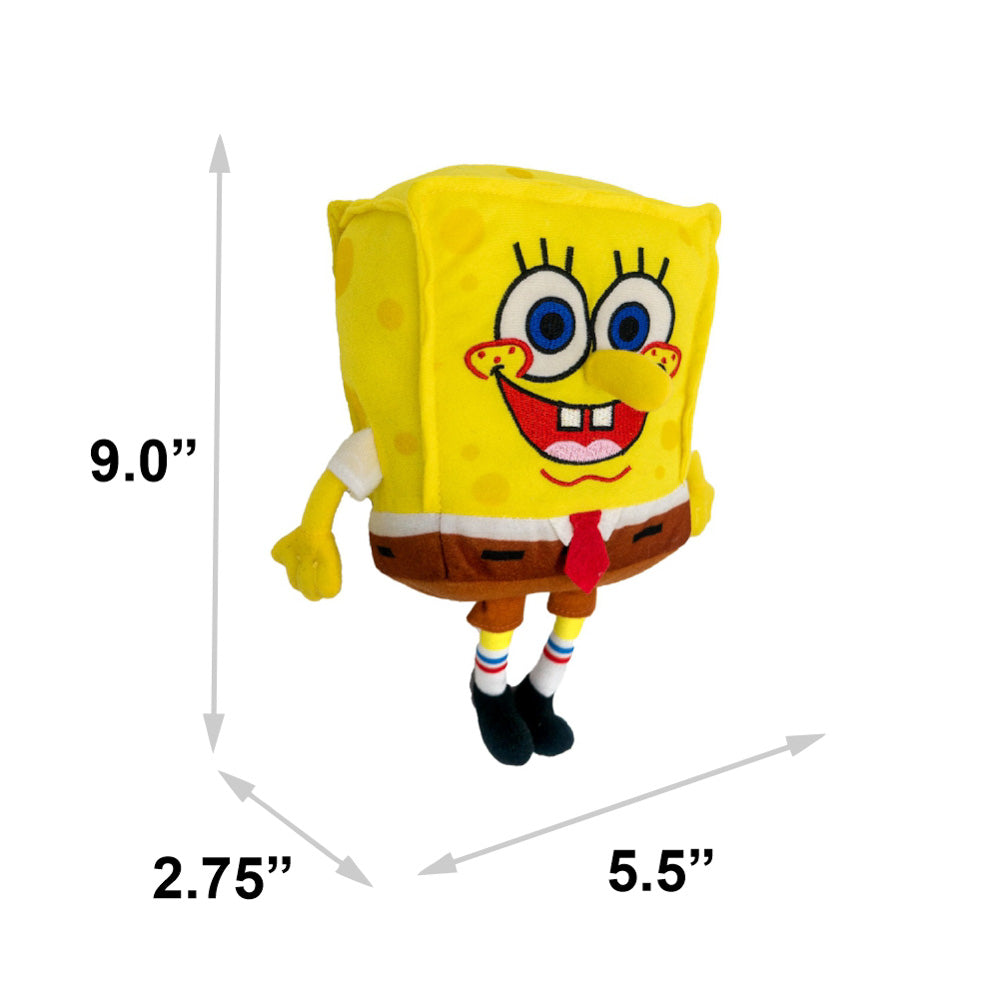 Dog Toy Squeaker Plush - SpongeBob Full Body with Arms and Legs