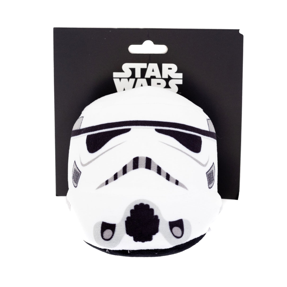 Dog Toy Squeaker Plush - Stormtrooper Helmet White