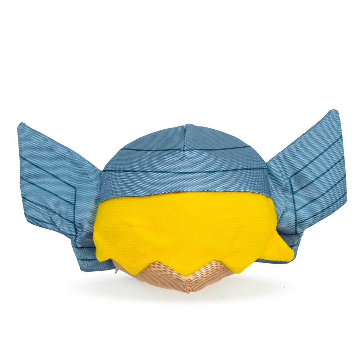 Dog Toy Squeaker Plush - Thor Smiling Face Round