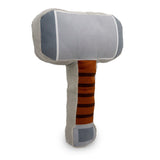 Dog Toy Squeaker Plush - Thor's Hammer Grays Browns