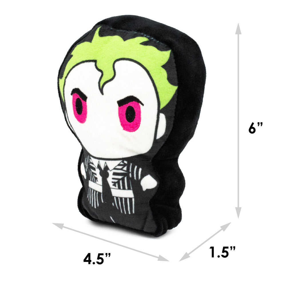 Dog Toy Squeaker Plush - Chibi Beetlejuice Standing Pose