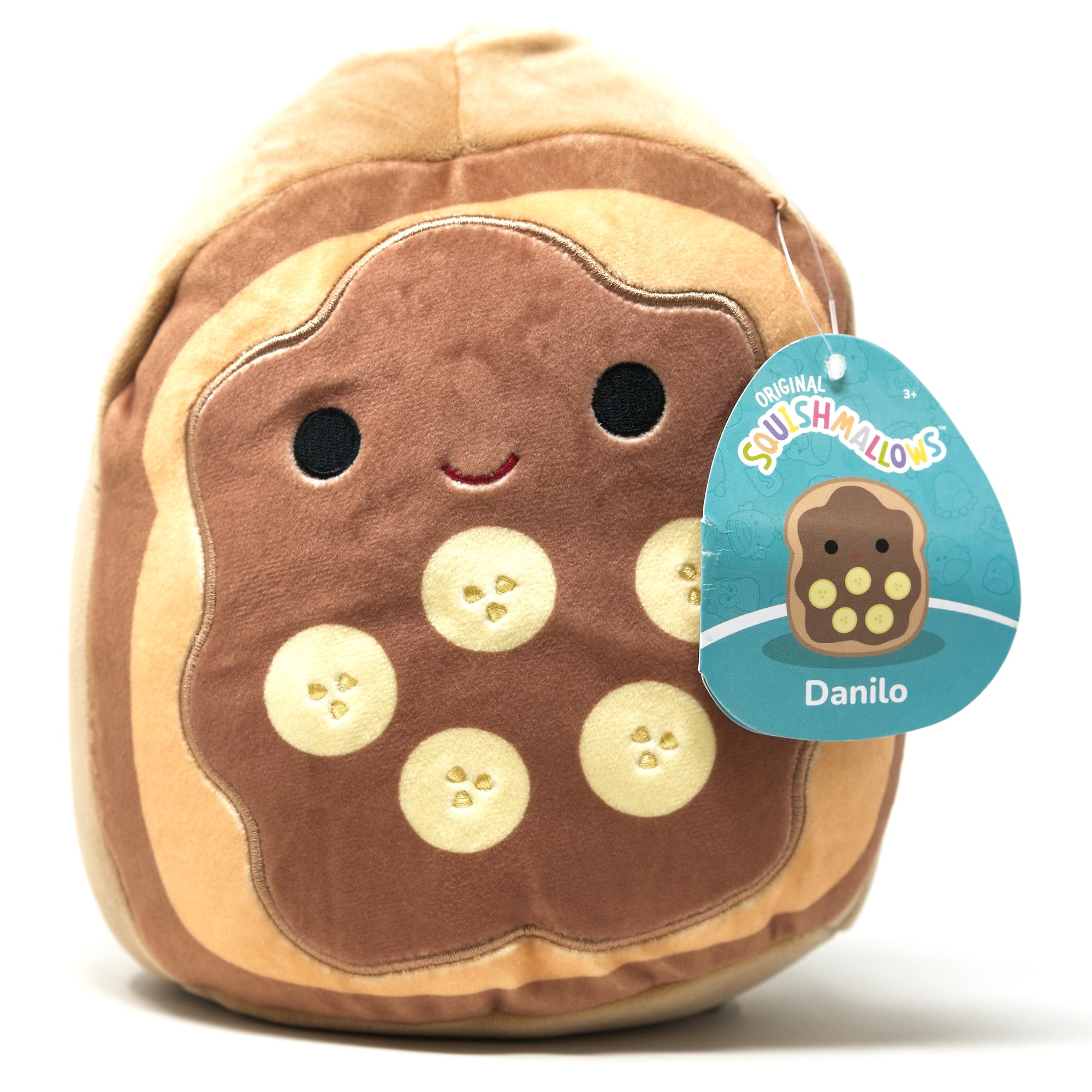 Squishmallow - Danilo the Chocolate Banana Toast 8"