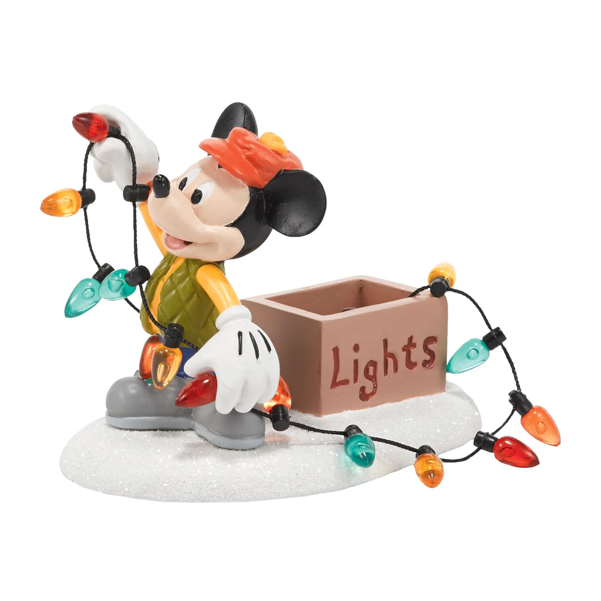 Department 56 - Mickey Lights Up Christmas Figurine