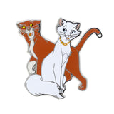 Disney The Aristocats Duchess and Thomas O'Malley&nbsp;Coreline Collectible Pin