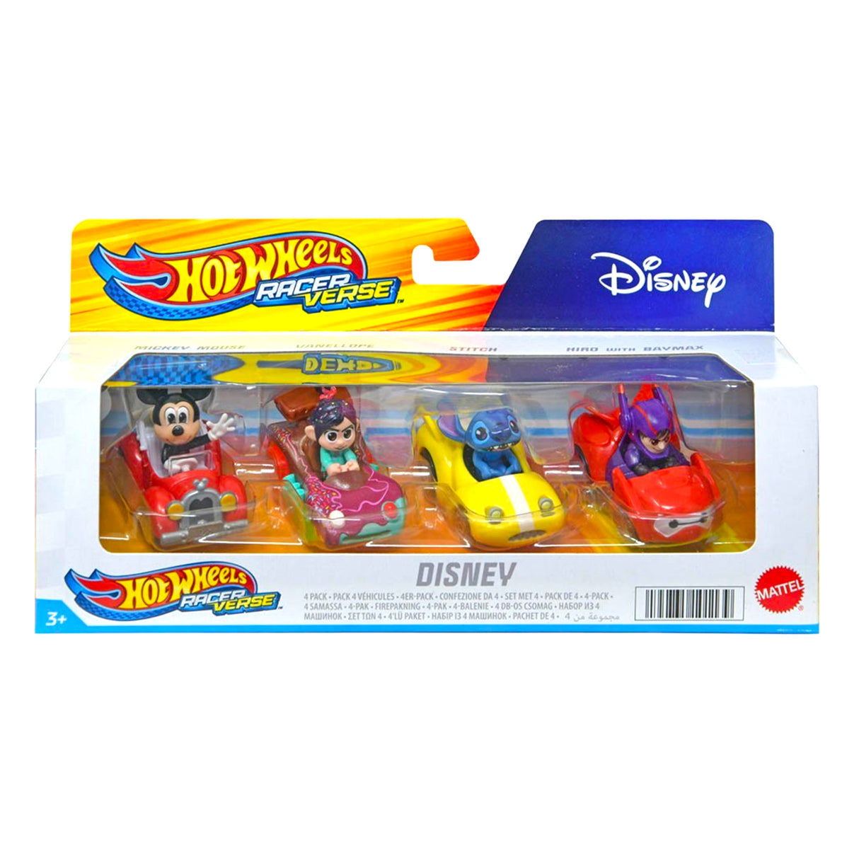 Hot Wheels Disney 4 Pack