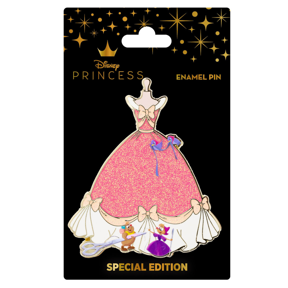 Disney Cinderella Dress Making Series - Collectible Pin Special Edition 300 - NEW RELEASE