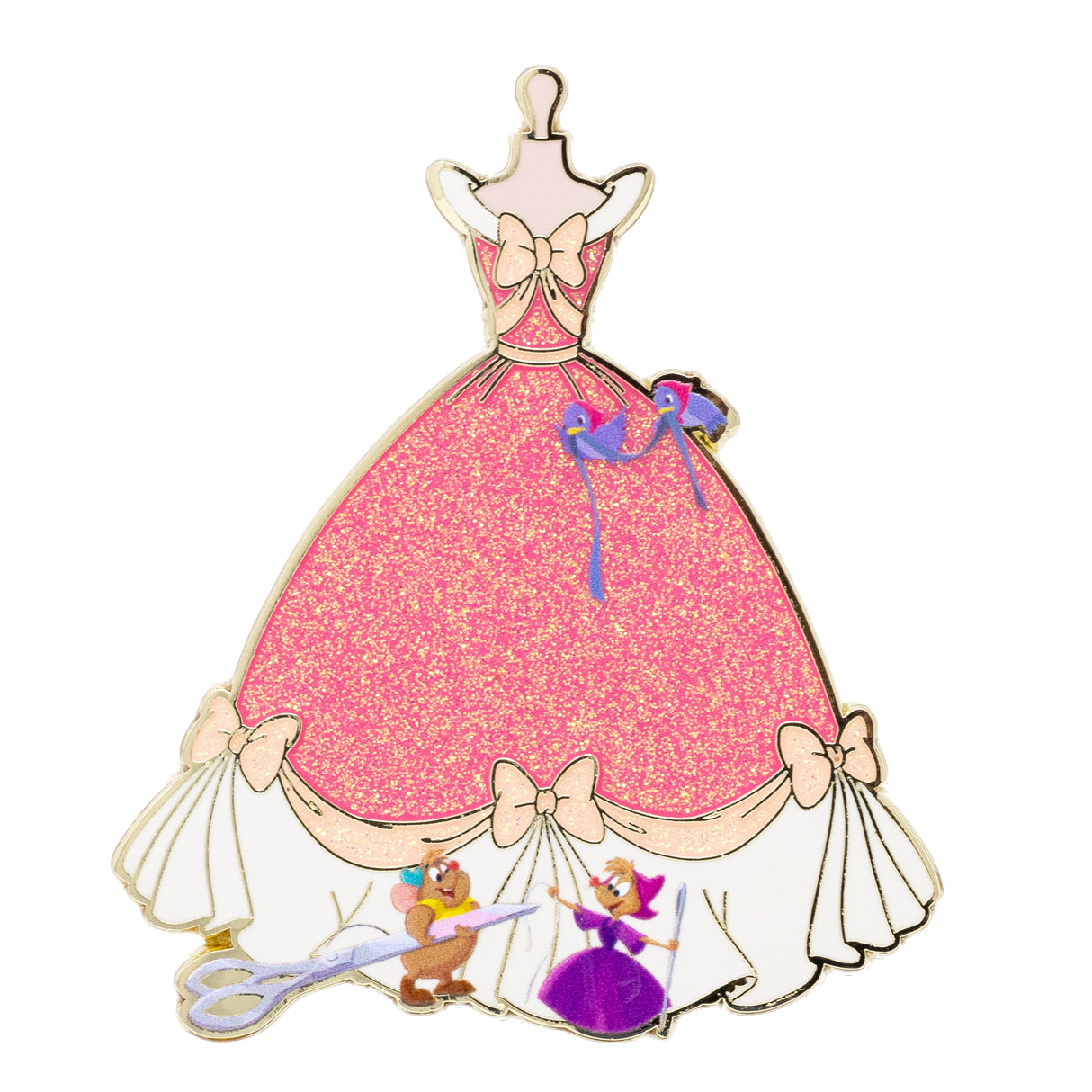 Disney Cinderella Dress Making Series - Collectible Pin Special Edition 300 - NEW RELEASE