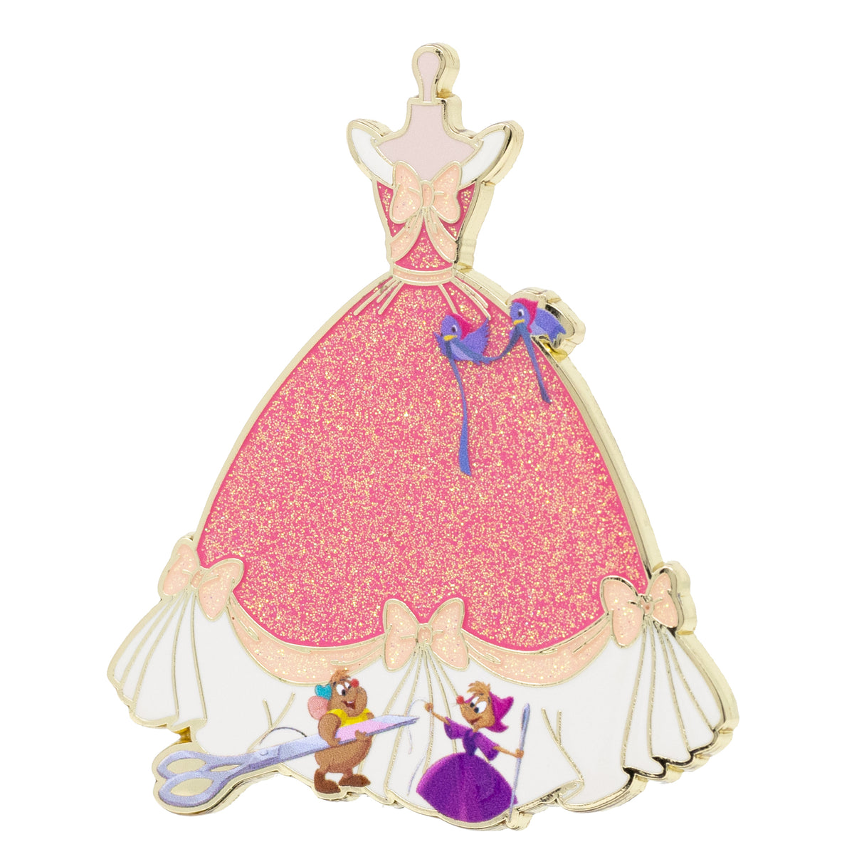 Disney Cinderella Dress Making Series - Dress 2.5" Collectible Pin Special Edition 300