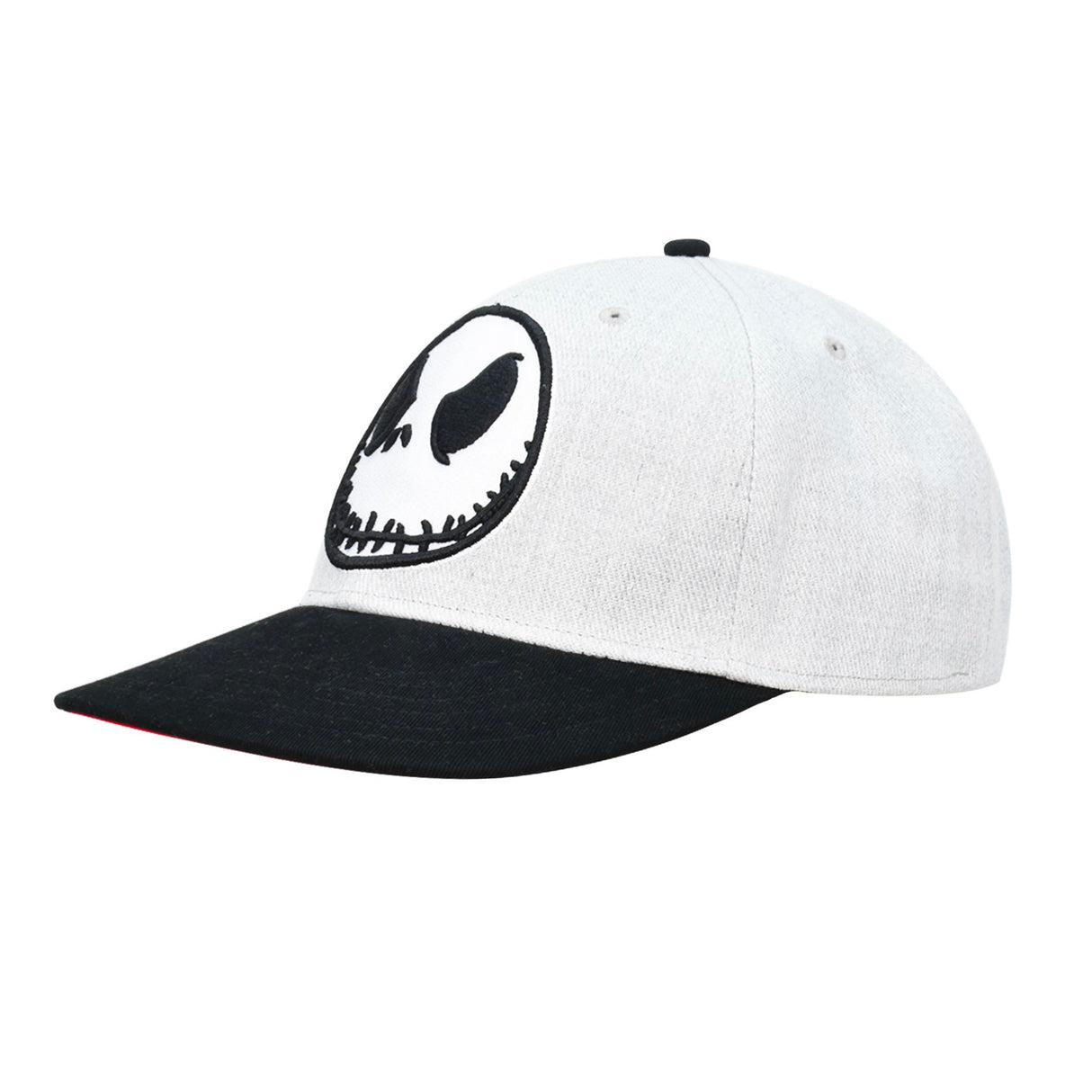 NBC Jack Skellington Heather Grey Embroidered Hat