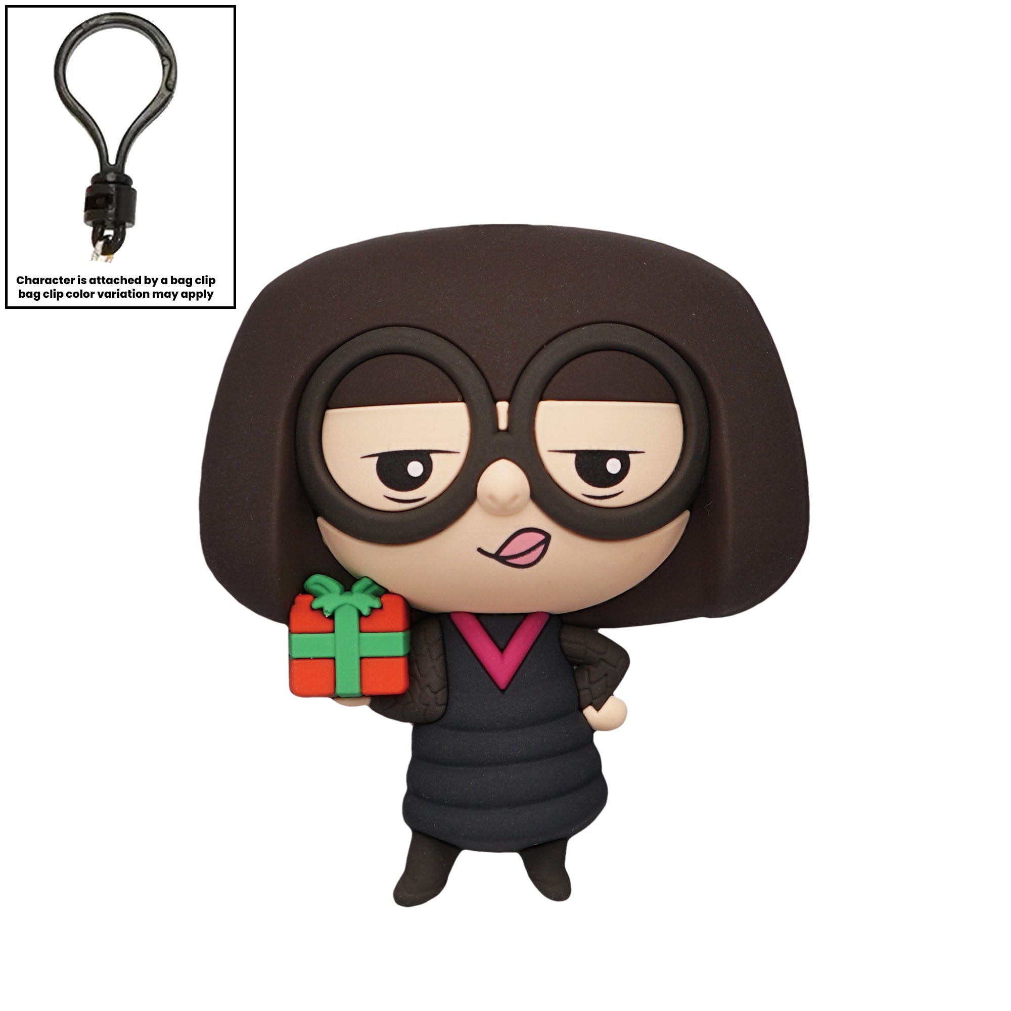 Disney Pixar Edna Mode Holiday Bag Clip/Ornament