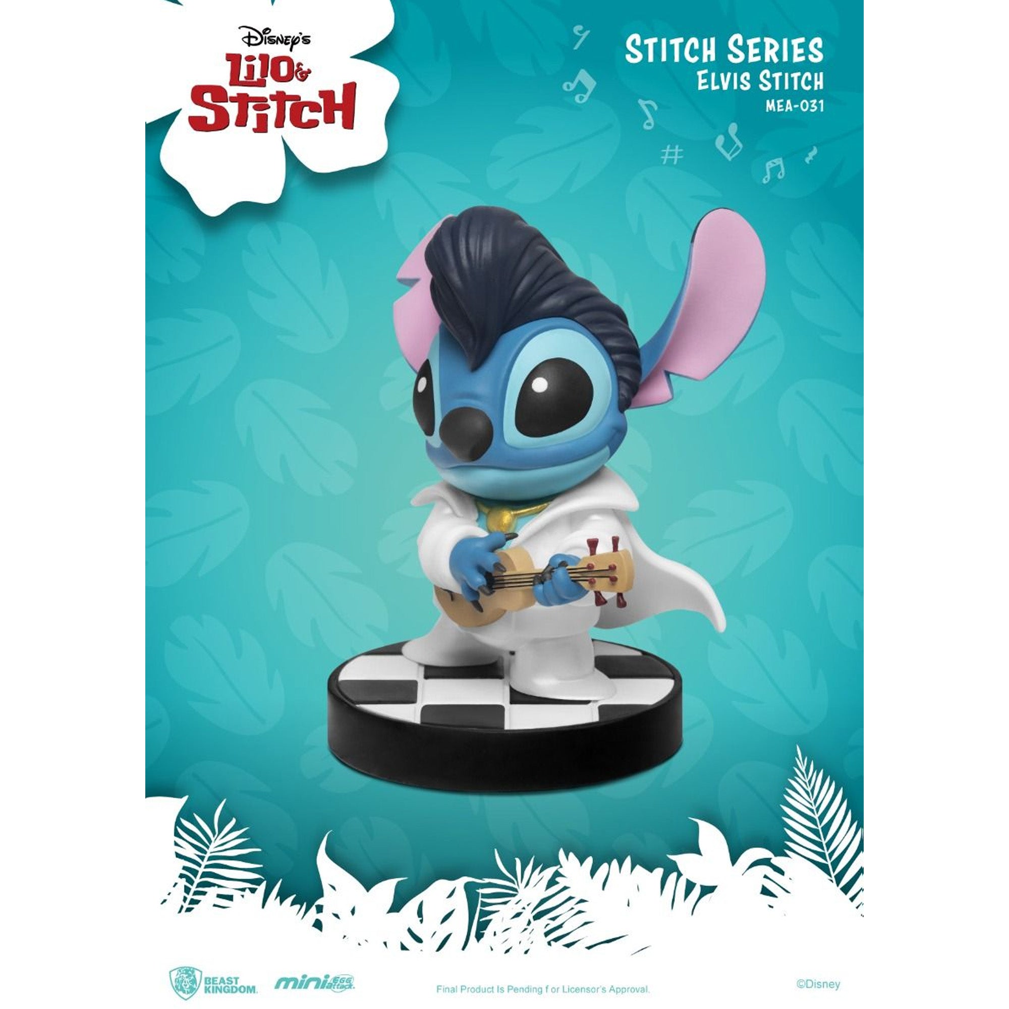 Disney Lilo & Stitch Beast MEA Mini Egg Attack - Elvis Stitch