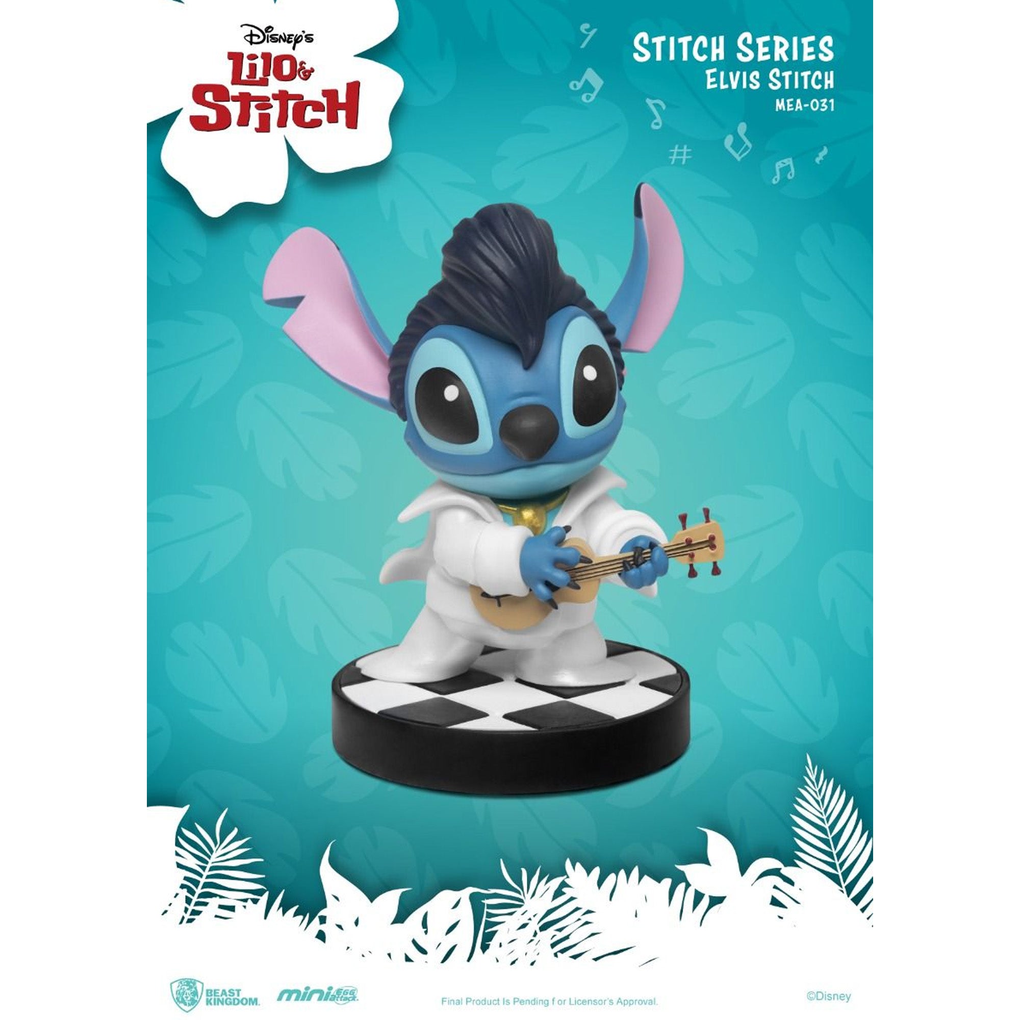 Disney Lilo & Stitch Beast MEA Mini Egg Attack - Elvis Stitch