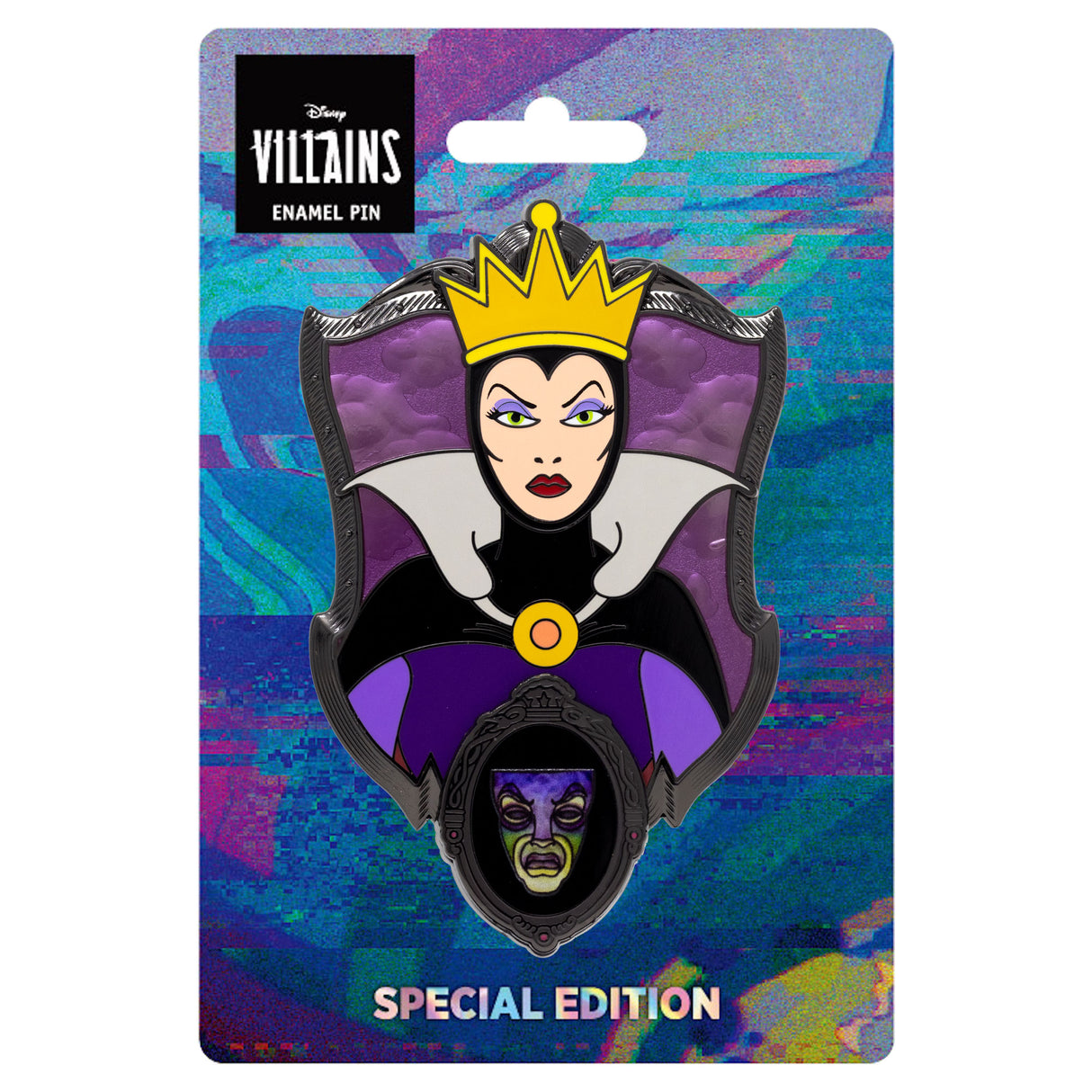 Disney Coat of Arms Evil Queen 3" Collectible Pin on Pin Special Edition 400 - PREORDER