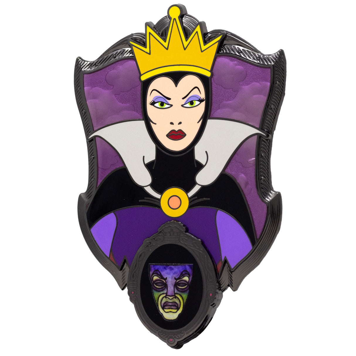 Disney Coat of Arms Evil Queen 3" Collectible Pin on Pin Special Edition 400 - PREORDER