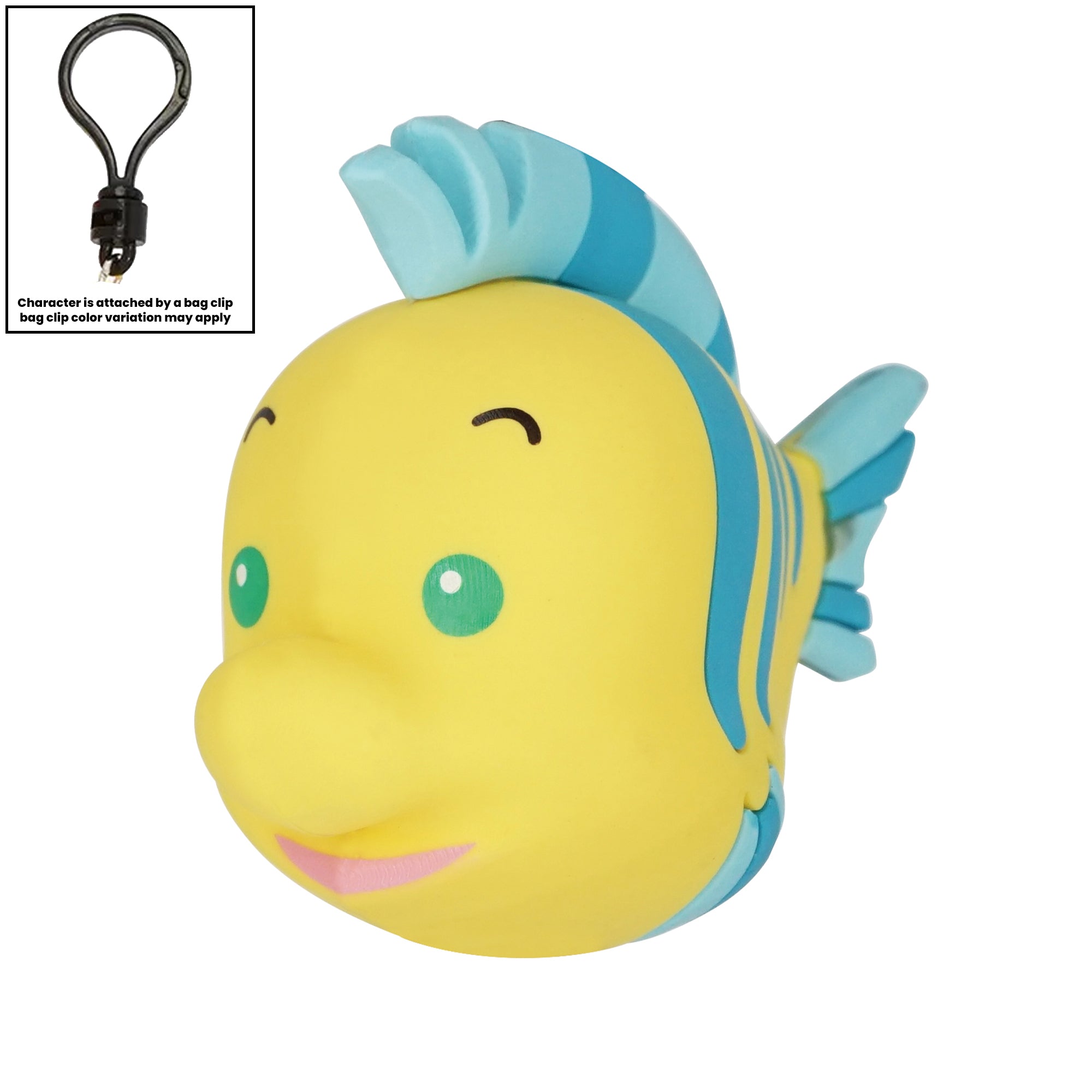 Disney The Little Mermaid Flounder Bag Clip/Ornament