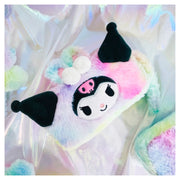 Sanrio Fluffy Rainbow Double Pouch - Kuromi